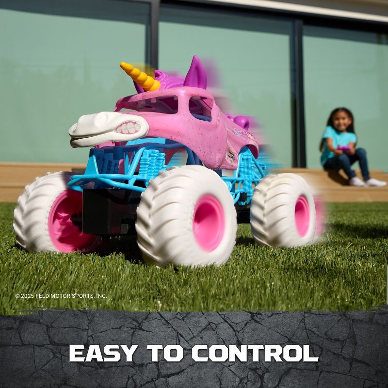 slide 3 of 7, Monster Jam Sparkle Smash Remote Vehicle 1:15 Scale (Target Exclusive), 1 ct