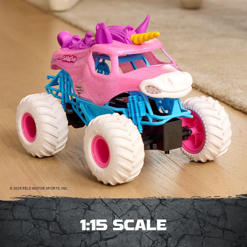 slide 4 of 7, Monster Jam Sparkle Smash Remote Vehicle 1:15 Scale (Target Exclusive), 1 ct