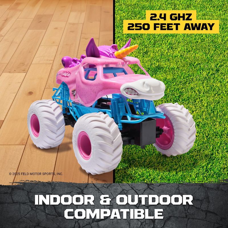 slide 6 of 7, Monster Jam Sparkle Smash Remote Vehicle 1:15 Scale (Target Exclusive), 1 ct