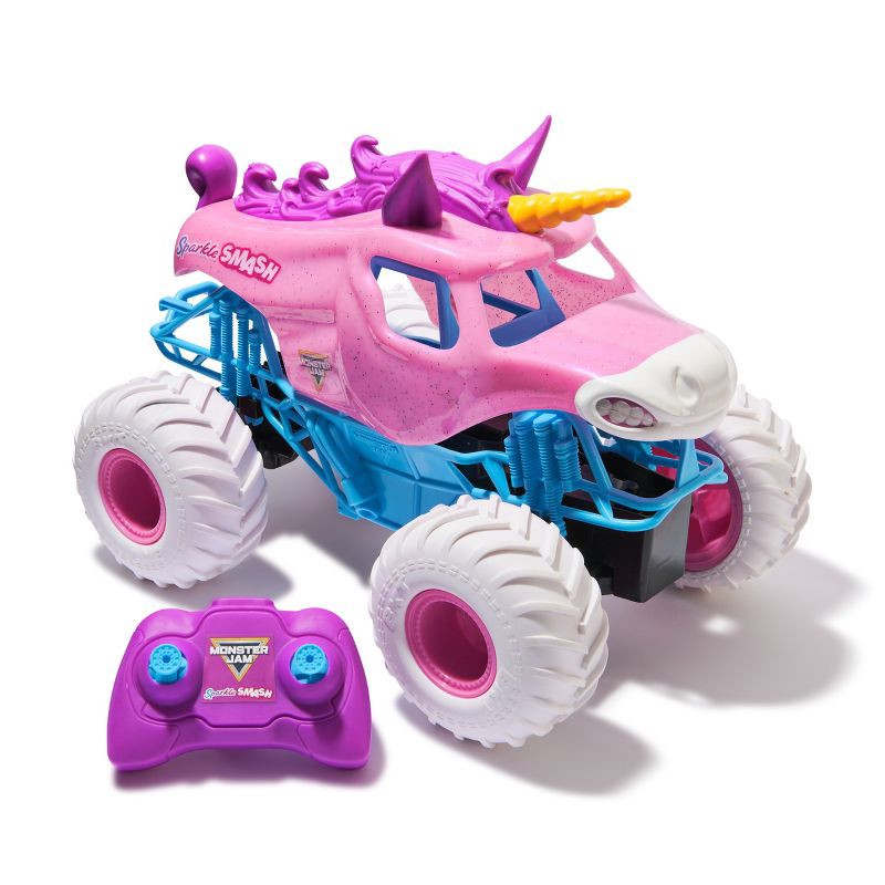 slide 1 of 7, Monster Jam Sparkle Smash Remote Vehicle 1:15 Scale (Target Exclusive), 1 ct