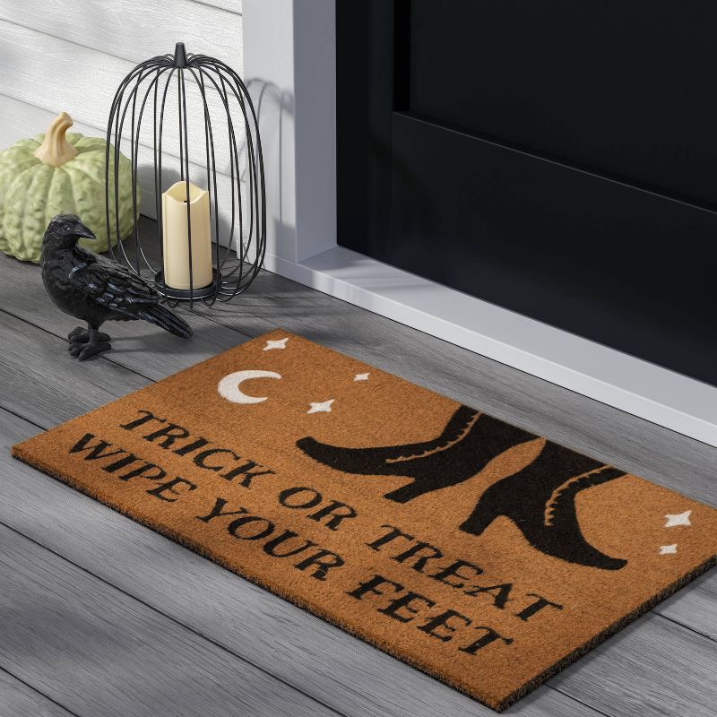 Hyde & EEK! Boutique Trick or Treat Coir Doormat