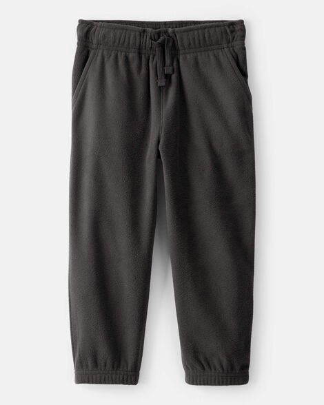 slide 1 of 4, Carter's Carters Toddler Boy Fleece Joggers - Black Black 5T, 1 ct