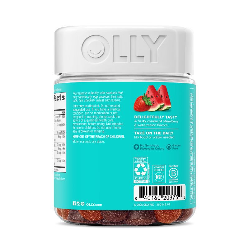 slide 8 of 9, OLLY Teen Girl Multivitamin Gummies - 100ct, 100 ct
