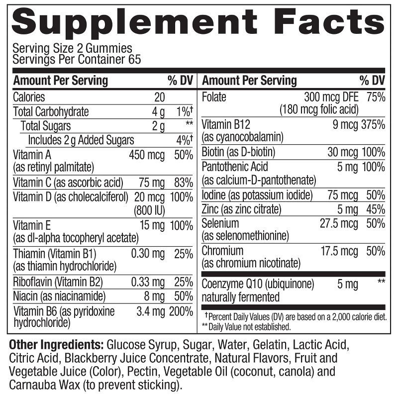 slide 7 of 9, OLLY Men's Multivitamin Gummies - 130ct, 130 ct
