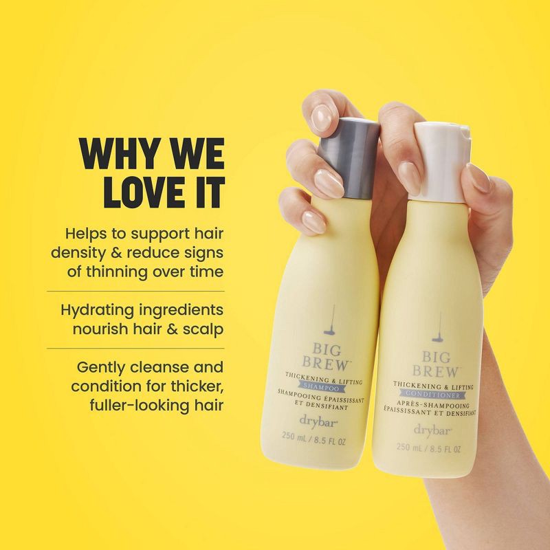 slide 3 of 10, Drybar Big Brew Thickening & Lifting Conditioner - 8.5oz - Ulta Beauty, 8.5 oz
