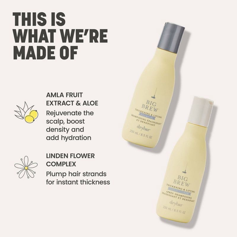 slide 4 of 10, Drybar Big Brew Thickening & Lifting Conditioner - 8.5oz - Ulta Beauty, 8.5 oz