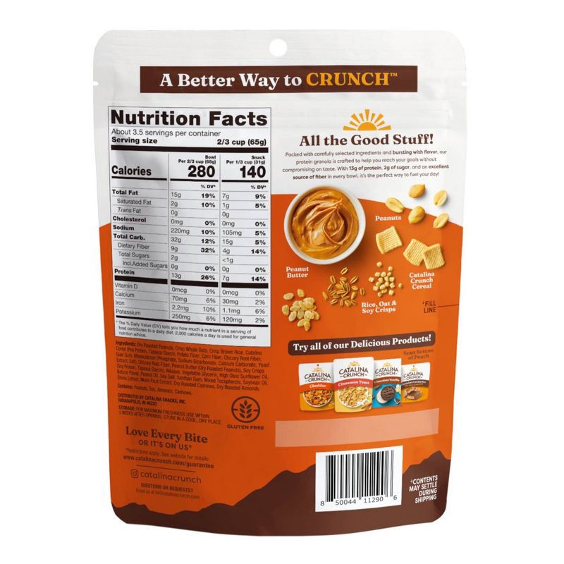 slide 2 of 5, Catalina Crunch Peanut Butter Granola - 8oz, 8 oz