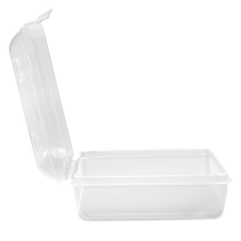slide 7 of 8, Sterilite Flat Top Pencil Box Clear, 1 ct