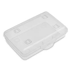 Sterilite Flat Top Pencil Box Clear