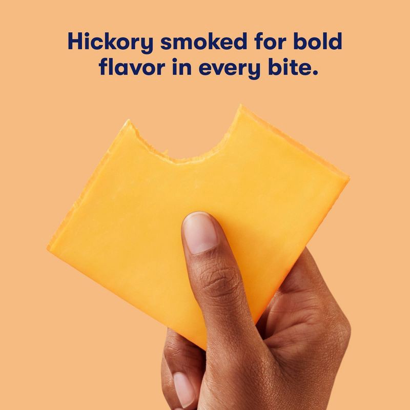 slide 2 of 7, Tillamook Smoked Medium Cheddar Cheese Slices - 6oz/8ct, 8 ct; 6 oz