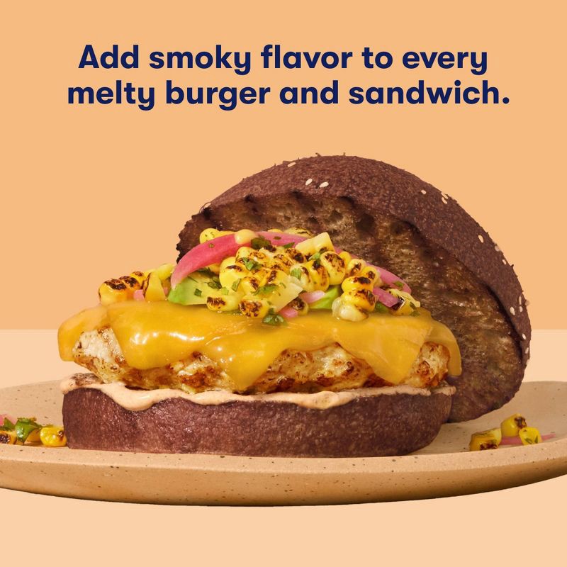 slide 3 of 7, Tillamook Smoked Medium Cheddar Cheese Slices - 6oz/8ct, 8 ct; 6 oz