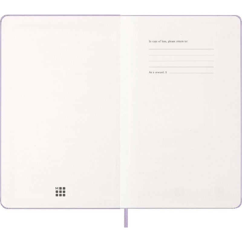 slide 3 of 7, Moleskine 2026 12 Month Daily Large Pastel Lilac Hard, 1 ct