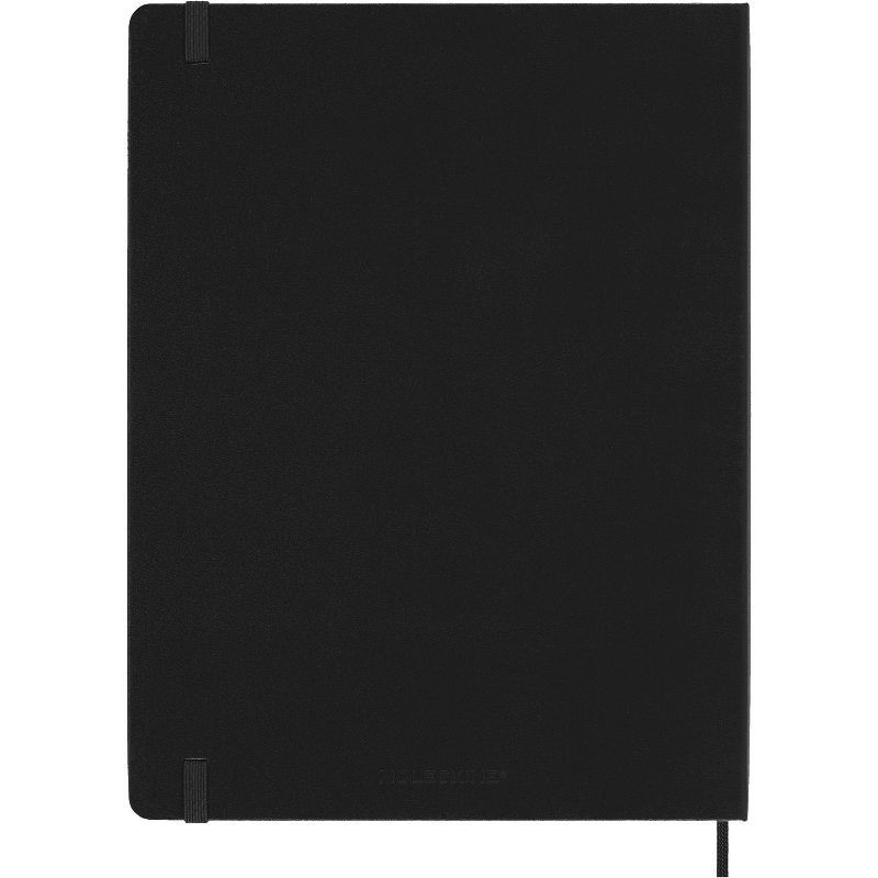 slide 7 of 7, Moleskine 7.5"x9.75" 2026 12 Months Weekly Notebook XL Black Hard, 1 ct