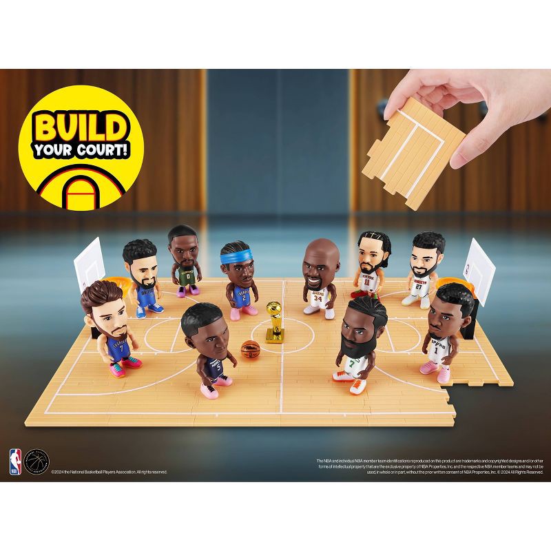slide 7 of 9, 5 Surprise NBA Ballers Series 2 by ZURU: PVC Mini Figure Sports Toy, 1 ct
