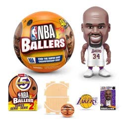 5 Surprise NBA Ballers Series 2 by ZURU: PVC Mini Figure Sports Toy