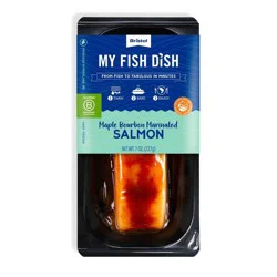 My Fish Dish Bristol Seafood Frozen Maple Bourbon Salmon - 7oz