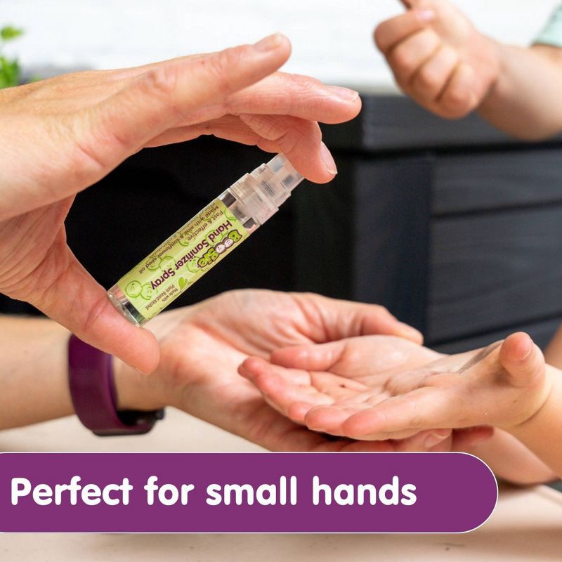 slide 6 of 8, Boogie Wipes Antibacterial Hand Sanitizer Spray for Kids' and Adults - 2ct, 2 ct