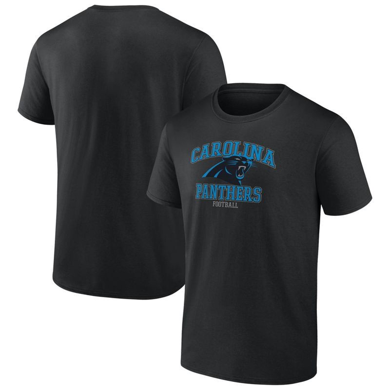 slide 3 of 3, NFL Carolina Panthers Men's Short Sleeve T-Shirt - L, 1 ct
