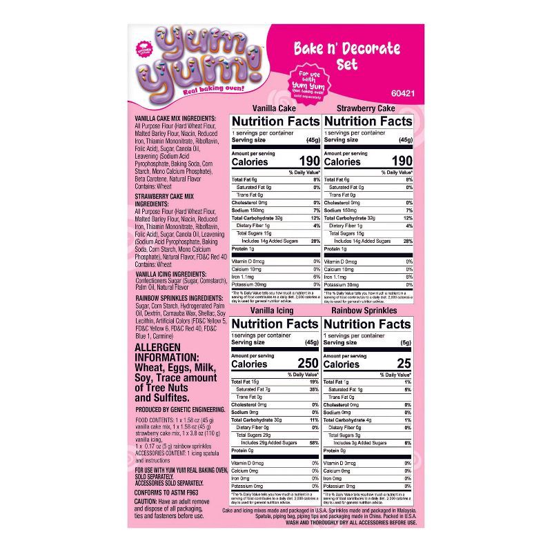 slide 4 of 5, NSI International YumYum! Bake n' Decorate Set, 1 ct