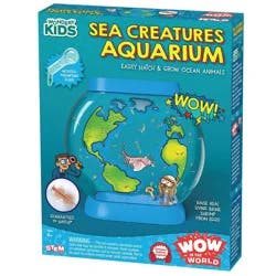 Thames & Kosmos Wow in the World Sea Creatures Aquarium: Educational Science Kit for 1st-2nd Grade with Magnifying Glass & Experiment Guide