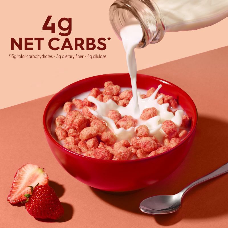 slide 2 of 8, Kellogg's Special K Zero Strawberry Creme Breakfast Cereal - 8.1oz, 8.1 oz