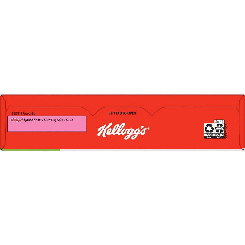 slide 7 of 8, Kellogg's Special K Zero Strawberry Creme Breakfast Cereal - 8.1oz, 8.1 oz
