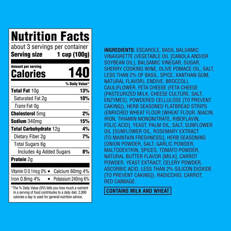 slide 4 of 4, Mediterranean Crunch Chopped Salad Kit - 11oz - Good & Gather™, 11 oz