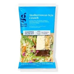 Mediterranean Crunch Chopped Salad Kit - 11oz - Good & Gather™