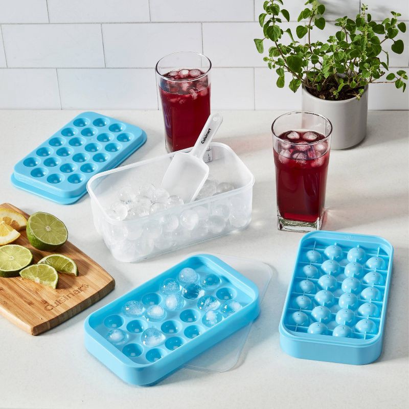 slide 5 of 5, Cuisinart 5pc Ice Sphere Set, 5 ct