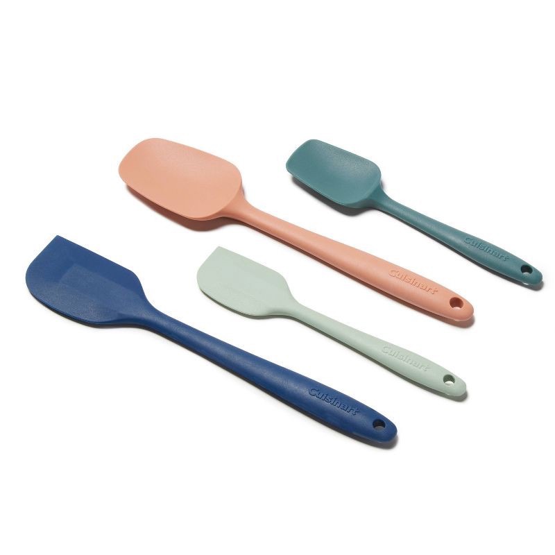 slide 2 of 4, Cuisinart 4pc Silicone Spatula Set, 4 ct