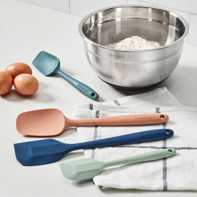 slide 3 of 4, Cuisinart 4pc Silicone Spatula Set, 4 ct