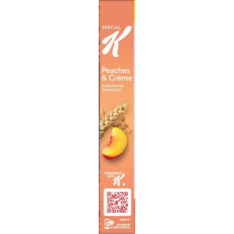 slide 8 of 11, Kellogg's Special K Peaches and Cream Breakfast Cereal - 16.6oz, 16.6 oz