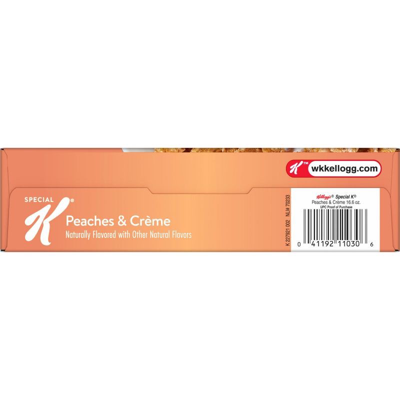 slide 11 of 11, Kellogg's Special K Peaches and Cream Breakfast Cereal - 16.6oz, 16.6 oz