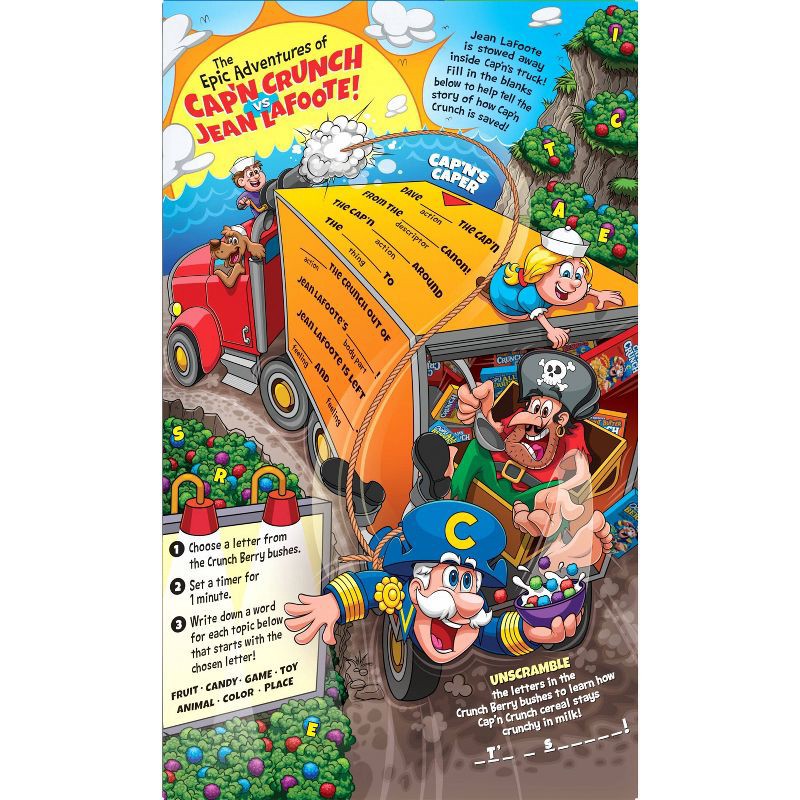 slide 3 of 9, Cap'n Crunch Oops All Berries Family Size Breakfast Cereal - 16.9oz, 16.9 oz