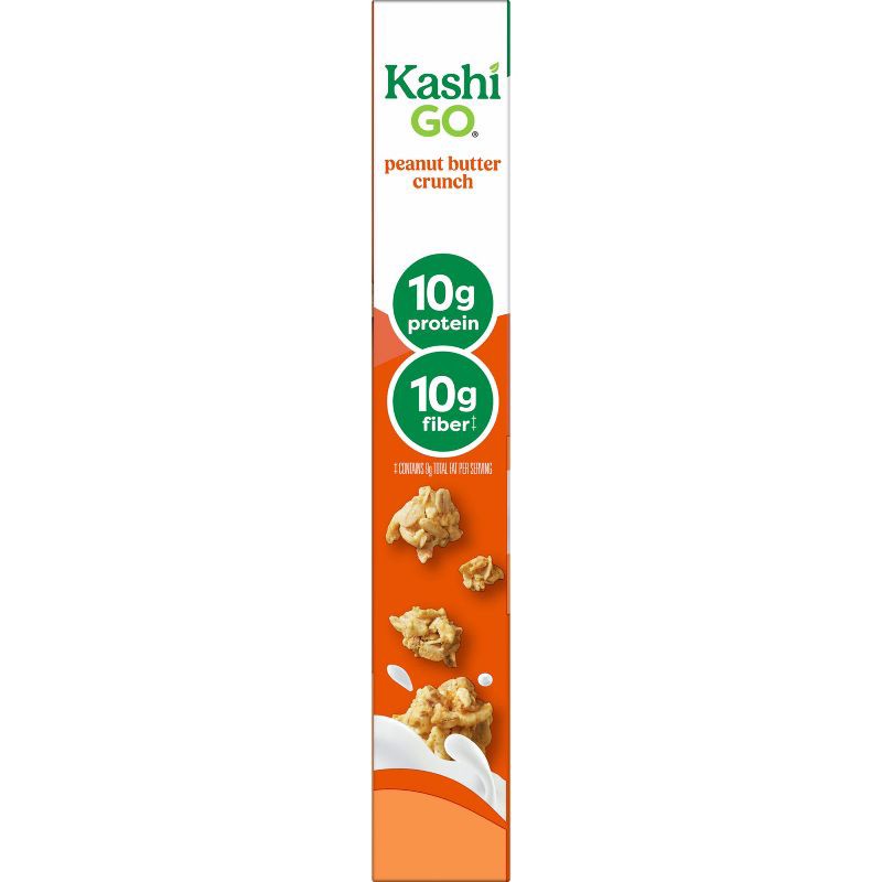 slide 10 of 13, Kashi Go Peanut Butter Crunch Breakfast Cereal - 16.9oz, 16.9 oz