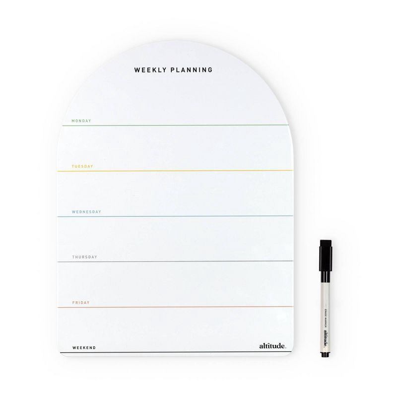slide 3 of 9, Altitude Boards Dry Erase with Marker Rainbow Weekly, 1 ct