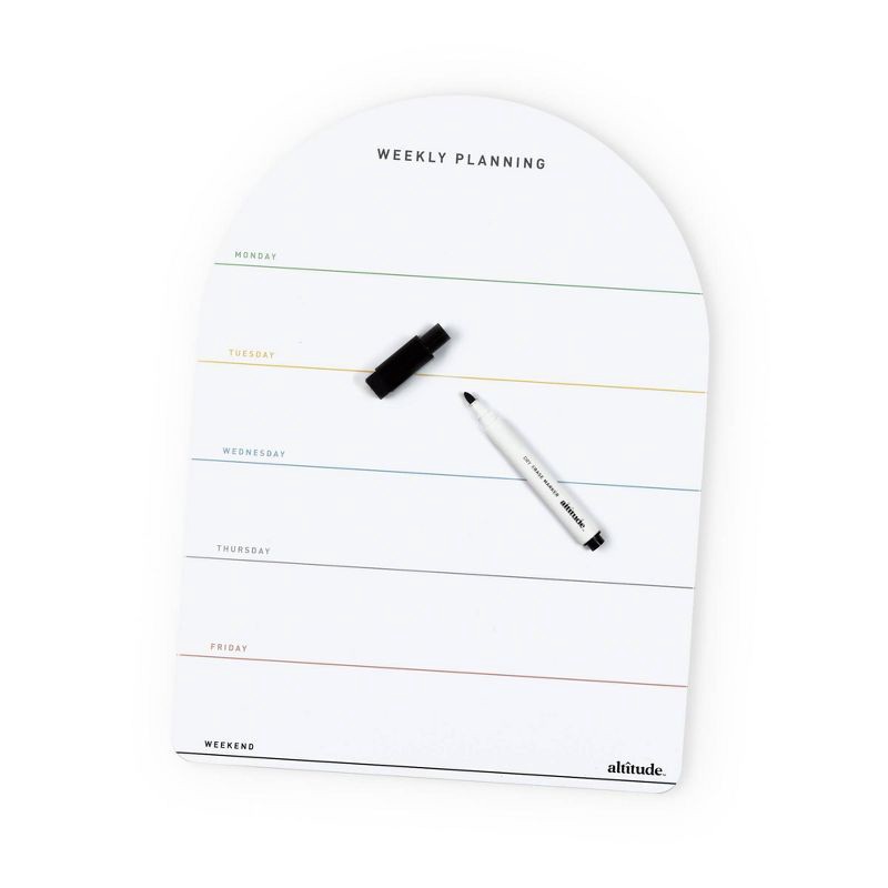 slide 6 of 9, Altitude Boards Dry Erase with Marker Rainbow Weekly, 1 ct