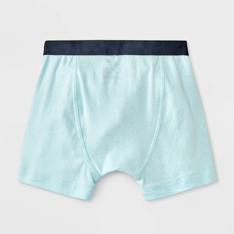 slide 2 of 4, Boys' 7pk Boxer Briefs - Cat & Jack™ Heather Blue/Gray XL, 7 ct