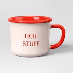 13oz Stoneware HOT STUFF Camper Mug - Room Essentials™