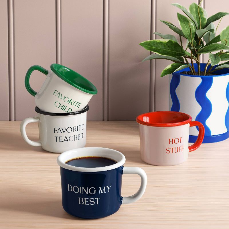 slide 2 of 3, 13oz Stoneware FAVORITE CHILD Camper Mug - Room Essentials™, 13 oz