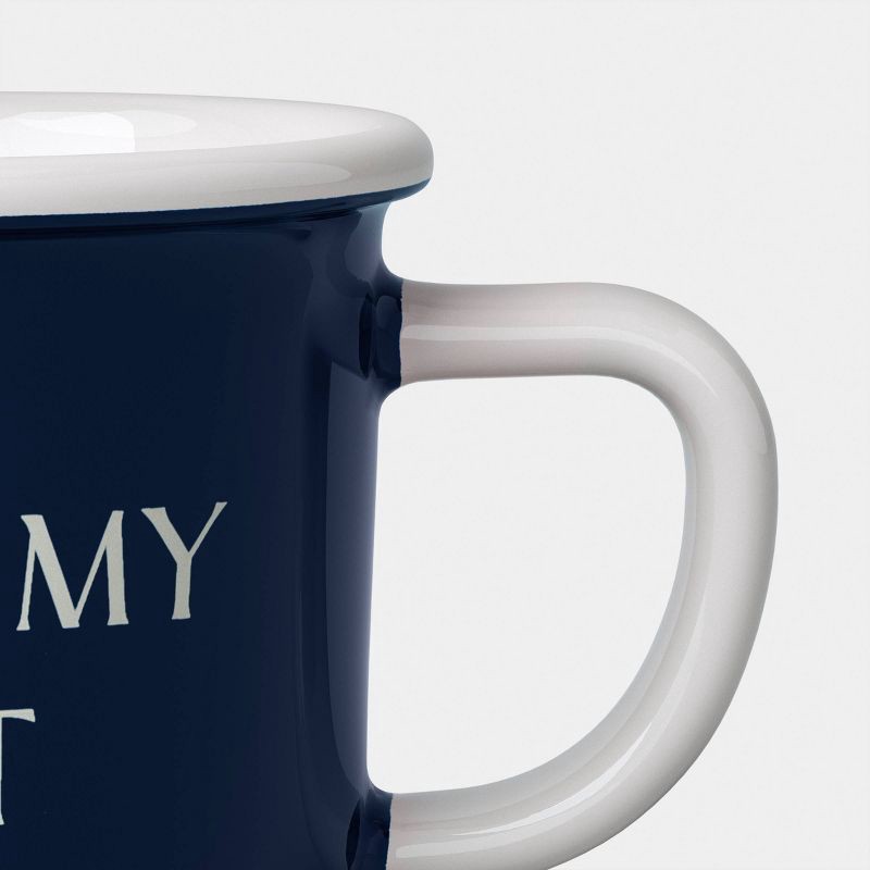 slide 3 of 3, 13oz Stoneware DOING MY BEST Camper Mug - Room Essentials™, 13 oz