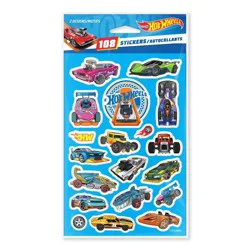 Hot Wheels 108ct 8 Sheets Stickers For Kids' Race Cars