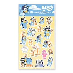Bluey 111ct 6 Sheets Stickers For Kids' Bluey Characters