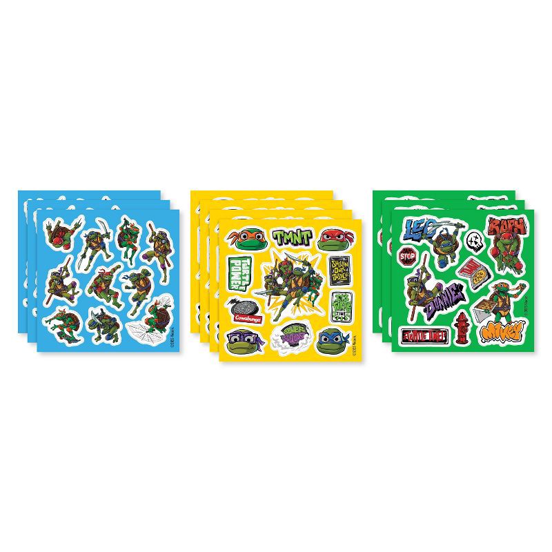 slide 3 of 4, Teenage Mutant Ninja Turtles 101ct 8 Sheets Sticker Book For Kids' Ninja Turtle Magic, 101 ct, 8 sheets