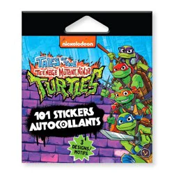 Teenage Mutant Ninja Turtles 101ct 8 Sheets Sticker Book For Kids' Ninja Turtle Magic