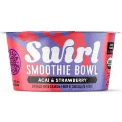 Pitaya Foods Frozen Organic Acai & Strawberry Swirl Smoothie Bowl - 8 fl oz