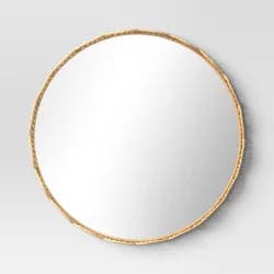 24" Rattan Round Wall Mirror - Room Essentials™