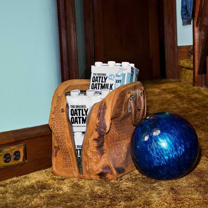 slide 9 of 10, Oatly Original Non-Dairy Oat Milk - 6pk/8 fl oz, 6 ct; 8 fl oz