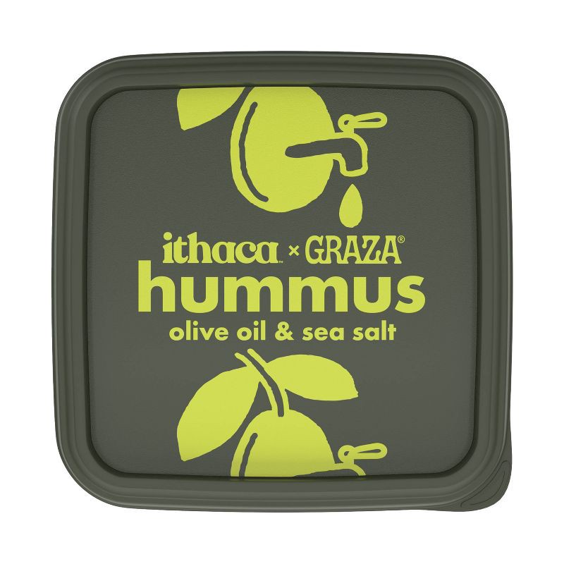 slide 6 of 7, Ithaca Hummus Ithaca Graza Olive Oil and Sea Salt Hummus - 10oz, 10 oz
