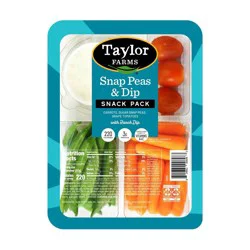 Taylor Farms Snap Peas & Dip - 7.5oz
